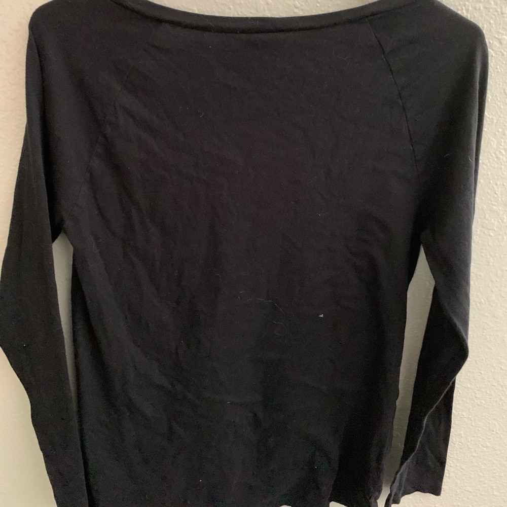 black pink long sleeve tee - Picture 3 of 3